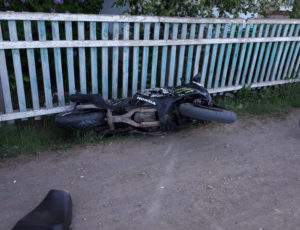 В Башкирии автоледи за рулем «ВАЗа» сбила мотоциклиста