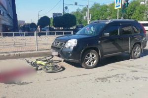 В Уфе внедорожник насмерть сбил 9-летнего ребенка на велосипеде