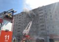 В Уфе произошел пожар в многоэтажном доме, 22 человека эвакуировано