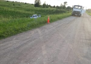 В Башкирии опрокинулся ВАЗ с водителем без прав, есть погибший