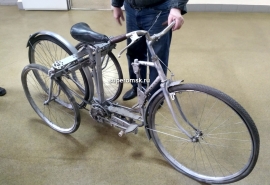 Омские изобретатели создали велосипед для инвалидов