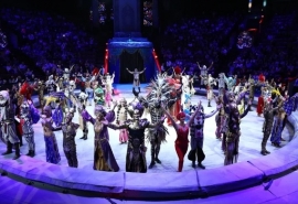 Артисты грандиозного циркового шоу Гии Эрадзе «Песчаная сказка» «0+» растопили сердца омичей