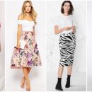 Модные женские юбки от известных европейских брендов