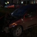 В Омске легковушка в клочья разнесла пассажирскую маршрутку