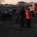 Рядом с омским парком сгорел седан «Инфинити»