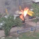 Во дворе многоэтажек Омска рванули баллоны для сварки