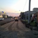 В Омске ликвидируют сужение на улице 10 лет Октября