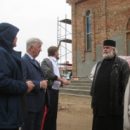 Виктор Шрейдер оценил ход строительства храма в Черлаке
