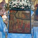 Православные омичи встретили икону «Покров Пресвятой Богородицы»