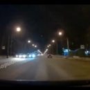 ДТП с двумя сбитыми пешеходами в Омске попало на видео