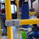 В Омске новый троллейбус «Адмирал» попал в дорожный «переплёт»