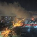 В Омске полыхает дом коммуниста