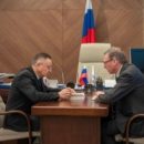 Омский губернатор Бурков повторно встретился с главой Минстроя РФ Файзуллиным